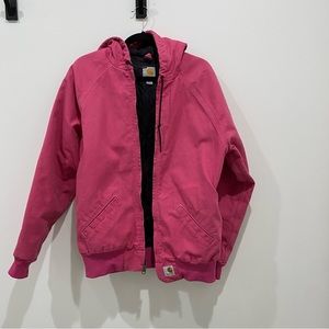Womens pink Carhartt jacket
